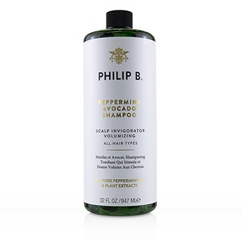 Philip B Shampoo Avocado Menta Piperita (Volumizzante Rinvigorente Del Cuoio Capelluto - Tutti I Tipi Di Capelli)