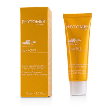 Phytomer Sun Active Crema Solare Protettiva SPF 30 Macchie Scure - Segni di Invecchiamento