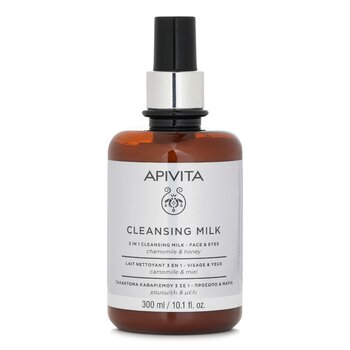 Apivita Latte detergente 3 in 1 per viso e occhi