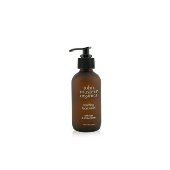 John Masters Organics Detergente schiumogeno con fiori di rosa e tiglio