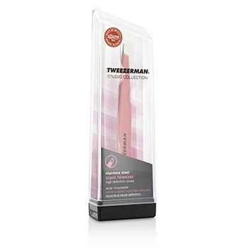 Tweezerman Pinzetta inclinata - Fashion Color Geranium (Studio Collection)