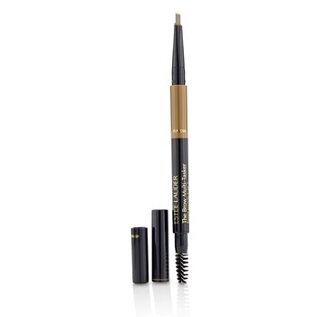 Estee Lauder The Brow MultiTasker 3 in 1 (matita per sopracciglia, cipria e pennello) - # 02 Castano chiaro