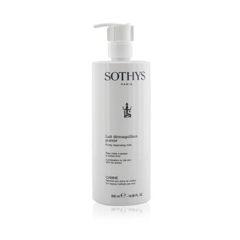 Sothys Latte detergente Purezza - Per pelli da miste a grasse, con estratto di iris (formato salone)