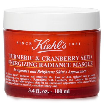 Kiehls Maschera energizzante alla curcuma e ai semi di mirtillo rosso