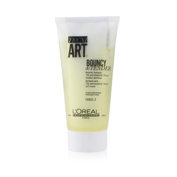 LOreal Professionnel Tecni.Art Bouncy & Tender (Ricci Definiti, 72H Anti-Umidità*/Frizz* Soft Touch - Forza 2)