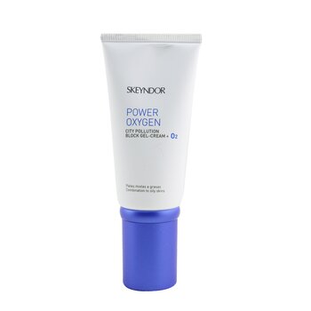 SKEYNDOR Power Oxygen City Pollution Block Gel-Crema + O2 (per pelli miste e grasse)