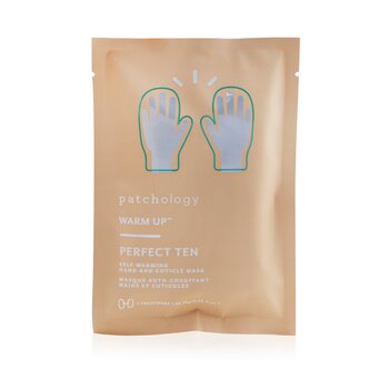 Patchology Warm Up Perfect Ten Maschera autoriscaldante per mani e cuticole (1 trattamento)