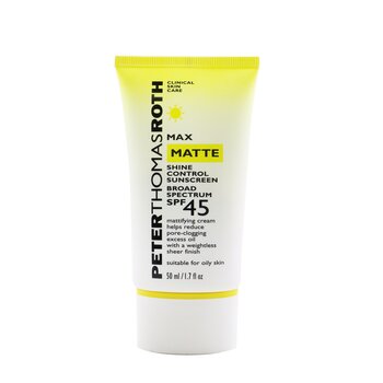 Peter Thomas Roth Max Matte Shine Control Protezione solare ad ampio spettro SPF 45