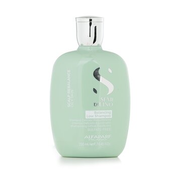 AlfaParf Semi Di Lino Scalp Rebalance Shampoo Basso Riequilibrante (Pelle Grassa) (Prodotto Salone)