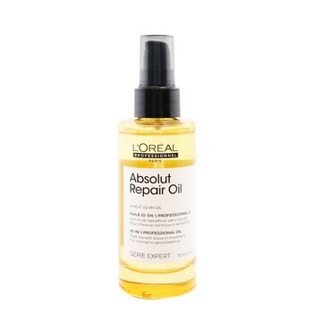 LOreal Professionnel Serie Expert - Absolut Repair Wheat Oil Olio professionale 10 in 1