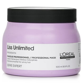 LOreal Professionnel Serie Expert - Liss Unlimited Prokeratin Intense Smoothing Mask (per capelli ribelli)