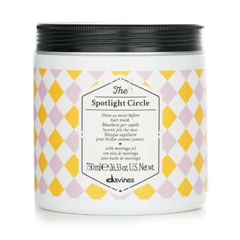 Davines The Spotlight Circle Shine Boosting Hair Mask (dimensione salone)