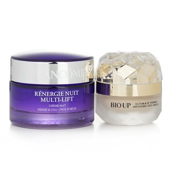 Lancome Renergie Multi-Lift Lifting Firming Anti-Wrinkle Night Cream 50ml (Omaggio: Natural Beauty BIO UP Eye Cream 20g)