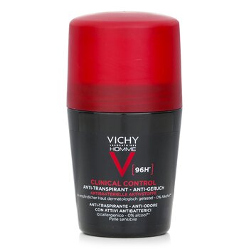 Vichy Homme Clinical Control 96H Antitraspirante per uomo