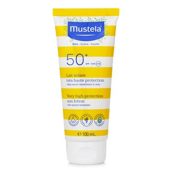 Latte solare protezione molto alta SPF 50+