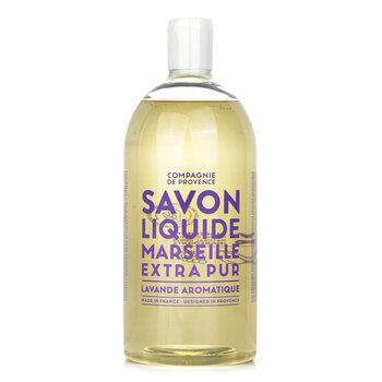 Compagnie de Provence Ricarica di sapone liquido di Marsiglia alla lavanda aromatica