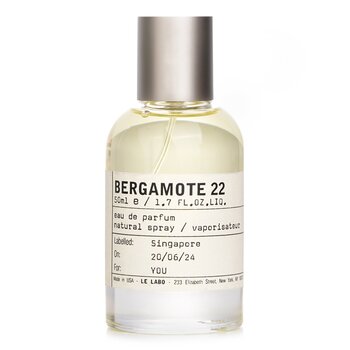 Le Labo Bergamote 22 Eau De Parfum Spray (Unboxed)