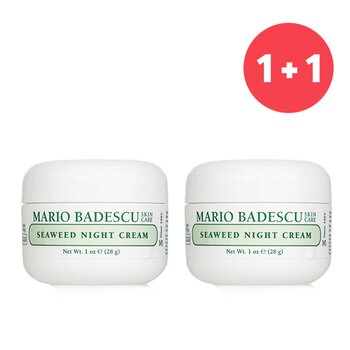 Mario Badescu 【1+1 Set】Seaweed Night Cream - For Combination/ Oily/ Sensitive Skin Types